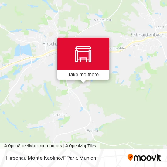 Карта Hirschau Monte Kaolino/F.Park