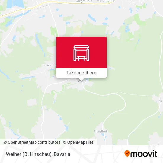 Карта Weiher (B. Hirschau)