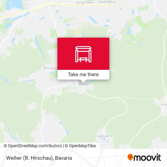 Карта Weiher (B. Hirschau)