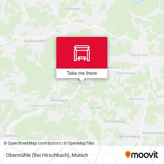 Obermühle (Bei Hirschbach) map