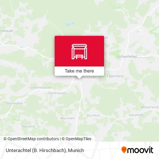 Карта Unterachtel (B. Hirschbach)