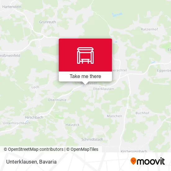 Карта Unterklausen