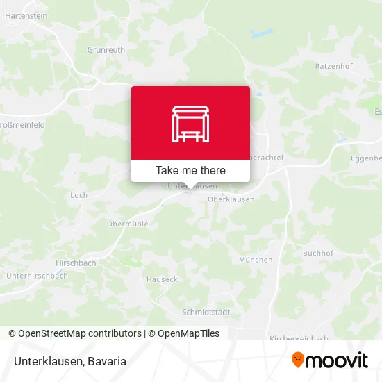 Карта Unterklausen