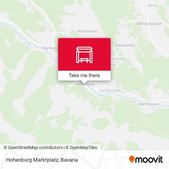 Карта Hohenburg Marktplatz