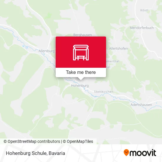 Карта Hohenburg Schule