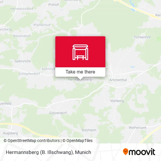 Карта Hermannsberg (B. Illschwang)
