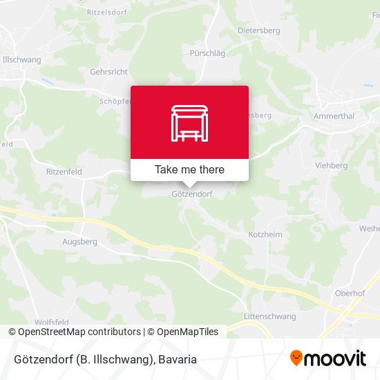 Götzendorf (B. Illschwang) map
