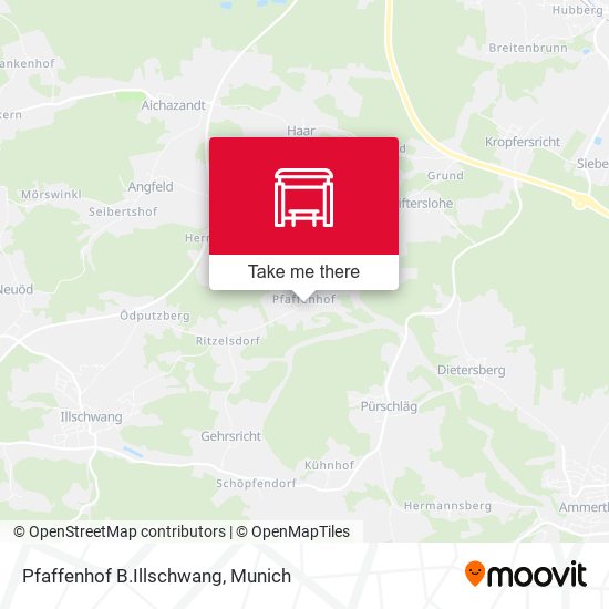 Pfaffenhof B.Illschwang map
