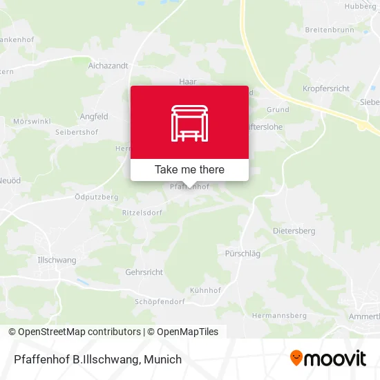 Карта Pfaffenhof B.Illschwang