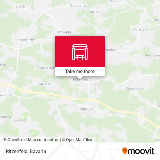 Карта Ritzenfeld