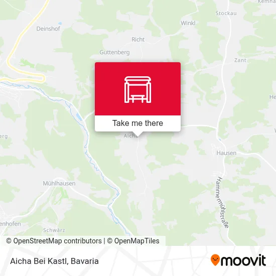 Aicha Bei Kastl map
