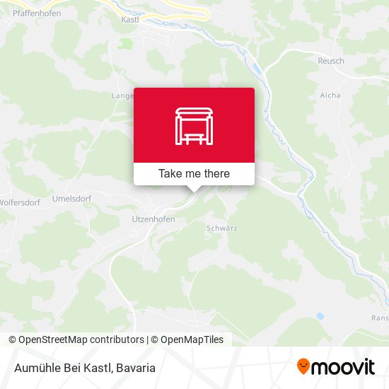 Aumühle Bei Kastl map