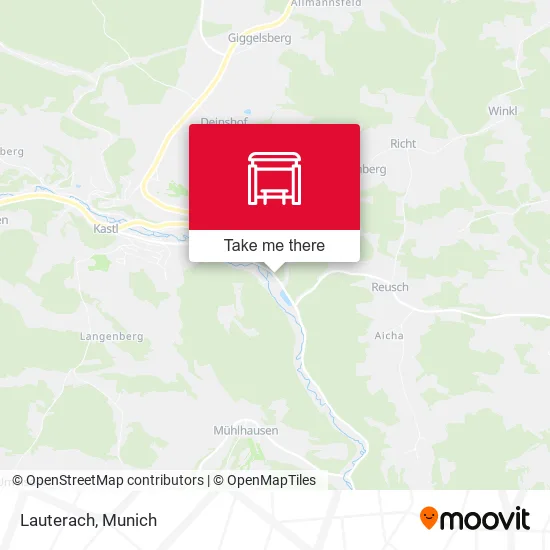 Карта Lauterach