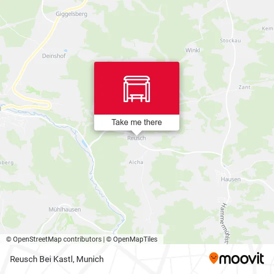 Карта Reusch Bei Kastl