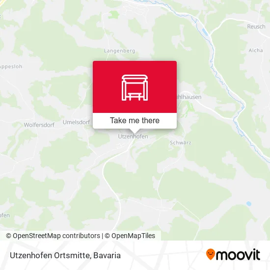 Карта Utzenhofen Ortsmitte