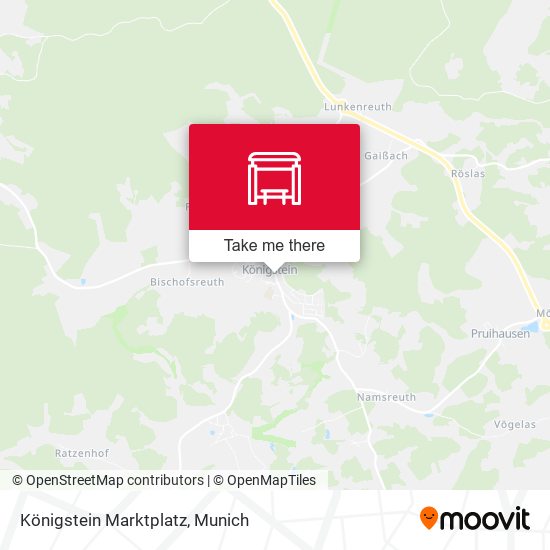 Königstein Marktplatz map