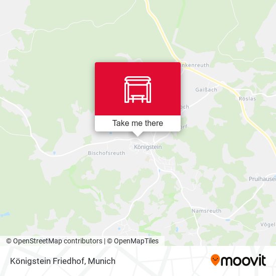 Königstein Friedhof map
