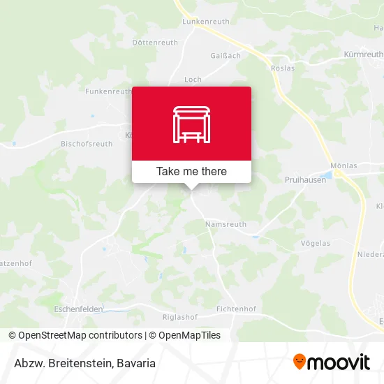 Карта Abzw. Breitenstein