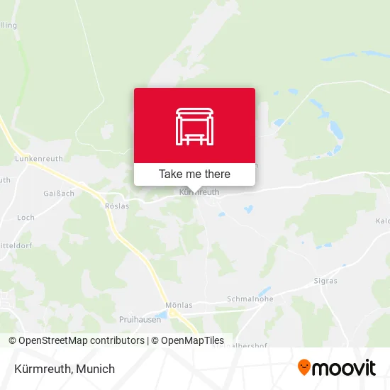 Карта Kürmreuth