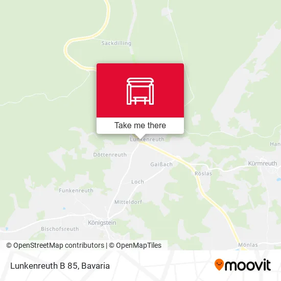 Карта Lunkenreuth B 85