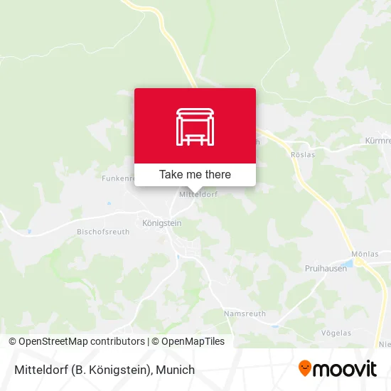 Карта Mitteldorf (B. Königstein)