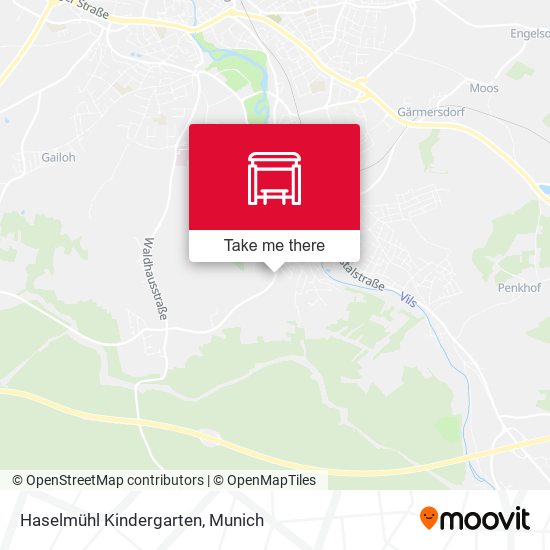 Haselmühl Kindergarten map
