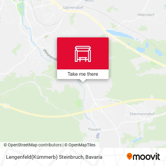 Карта Lengenfeld(Kümmerb) Steinbruch