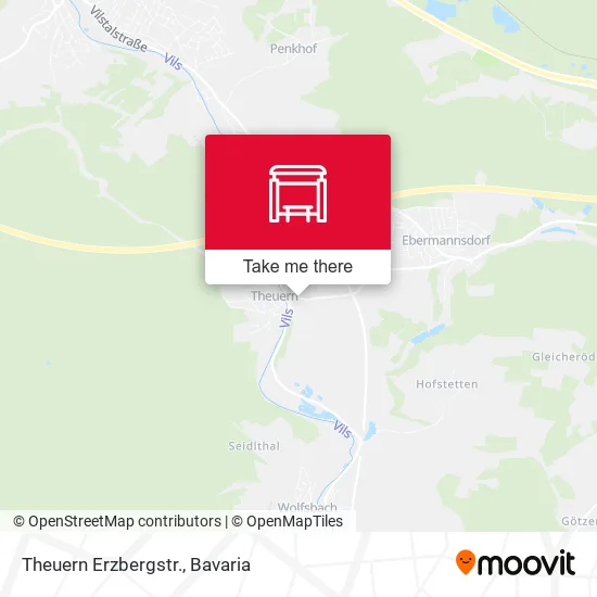 Карта Theuern Erzbergstr.