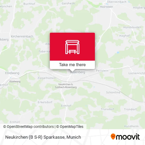 Карта Neukirchen (B S-R) Sparkasse