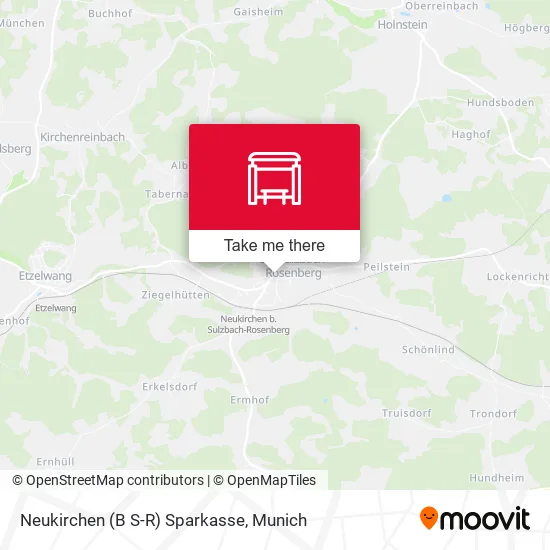 Карта Neukirchen (B S-R) Sparkasse