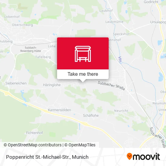 Карта Poppenricht St.-Michael-Str.