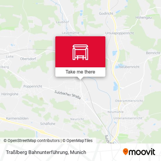 Traßlberg Bahnunterführung map