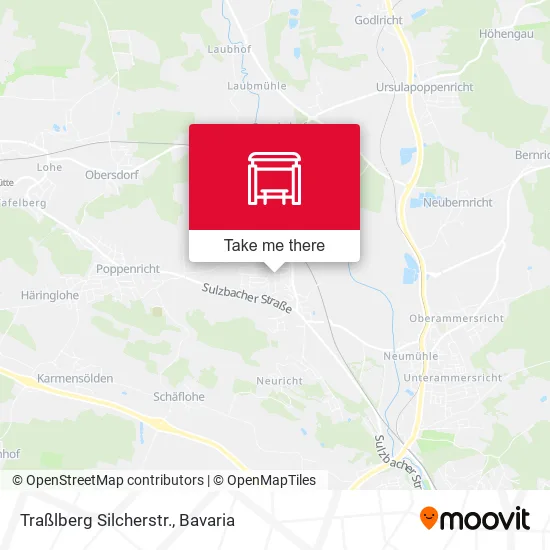 Карта Traßlberg Silcherstr.