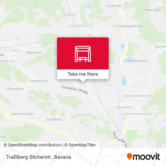 Карта Traßlberg Silcherstr.