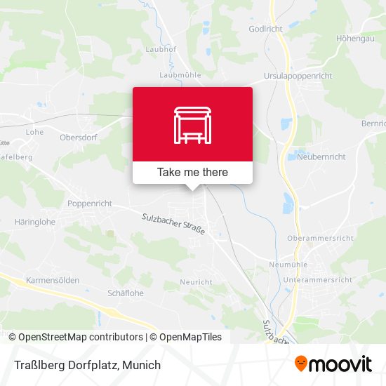 Traßlberg Dorfplatz map