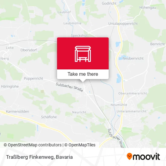 Карта Traßlberg Finkenweg