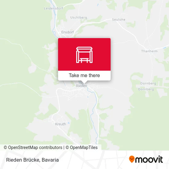 Rieden Brücke map