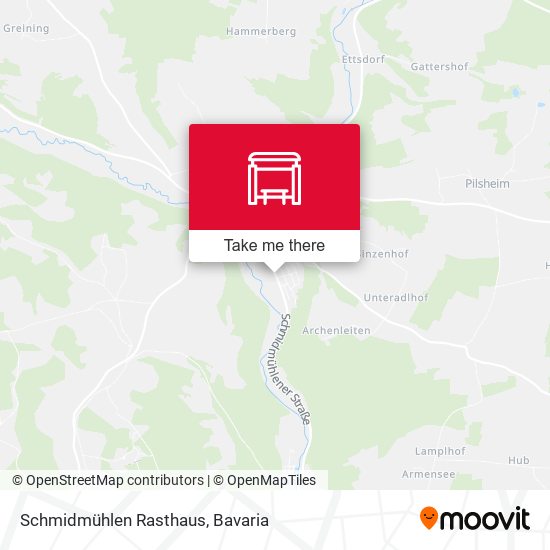 Schmidmühlen Rasthaus map