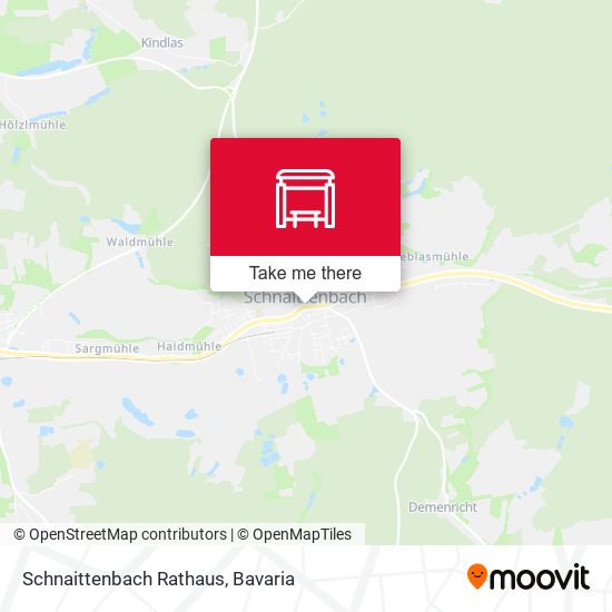 Schnaittenbach Rathaus map