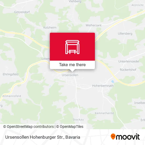 Карта Ursensollen Hohenburger Str.