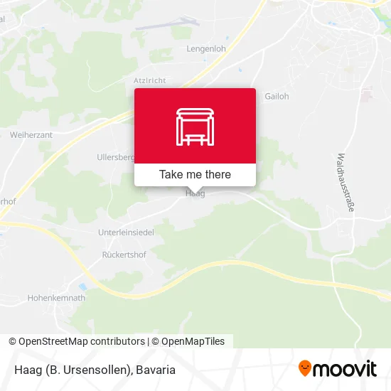 Карта Haag (B. Ursensollen)