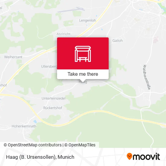 Карта Haag (B. Ursensollen)