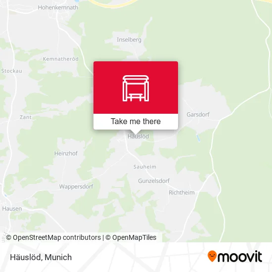 Карта Häuslöd