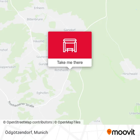 Карта Ödgötzendorf
