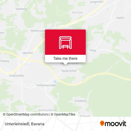 Карта Unterleinsiedl