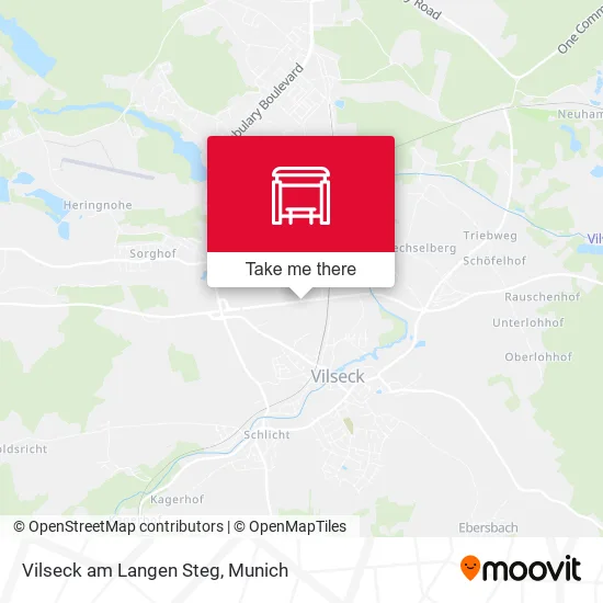 Карта Vilseck am Langen Steg