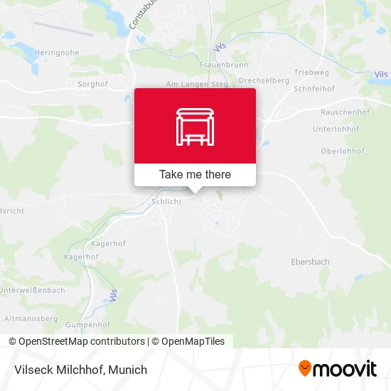 Карта Vilseck Milchhof