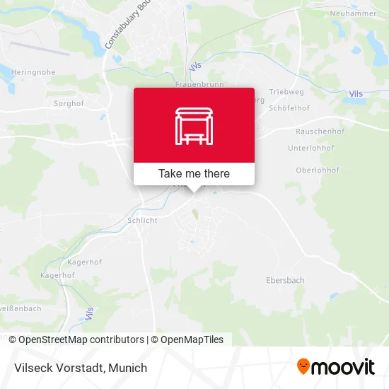 Карта Vilseck Vorstadt