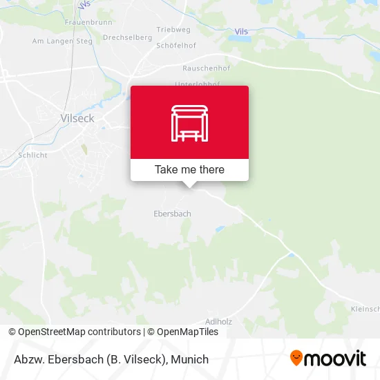 Abzw. Ebersbach (B. Vilseck) map