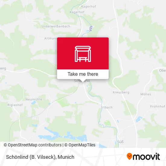 Карта Schönlind (B. Vilseck)